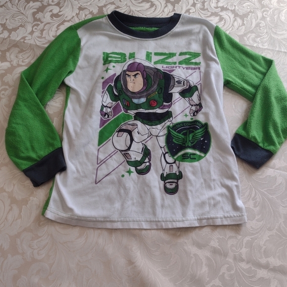 Disney Pixar Buzz Light-year PJ Shirt - Picture 1 of 2